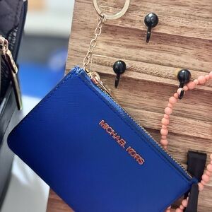 Michael Kors Royal Blue Card Holder